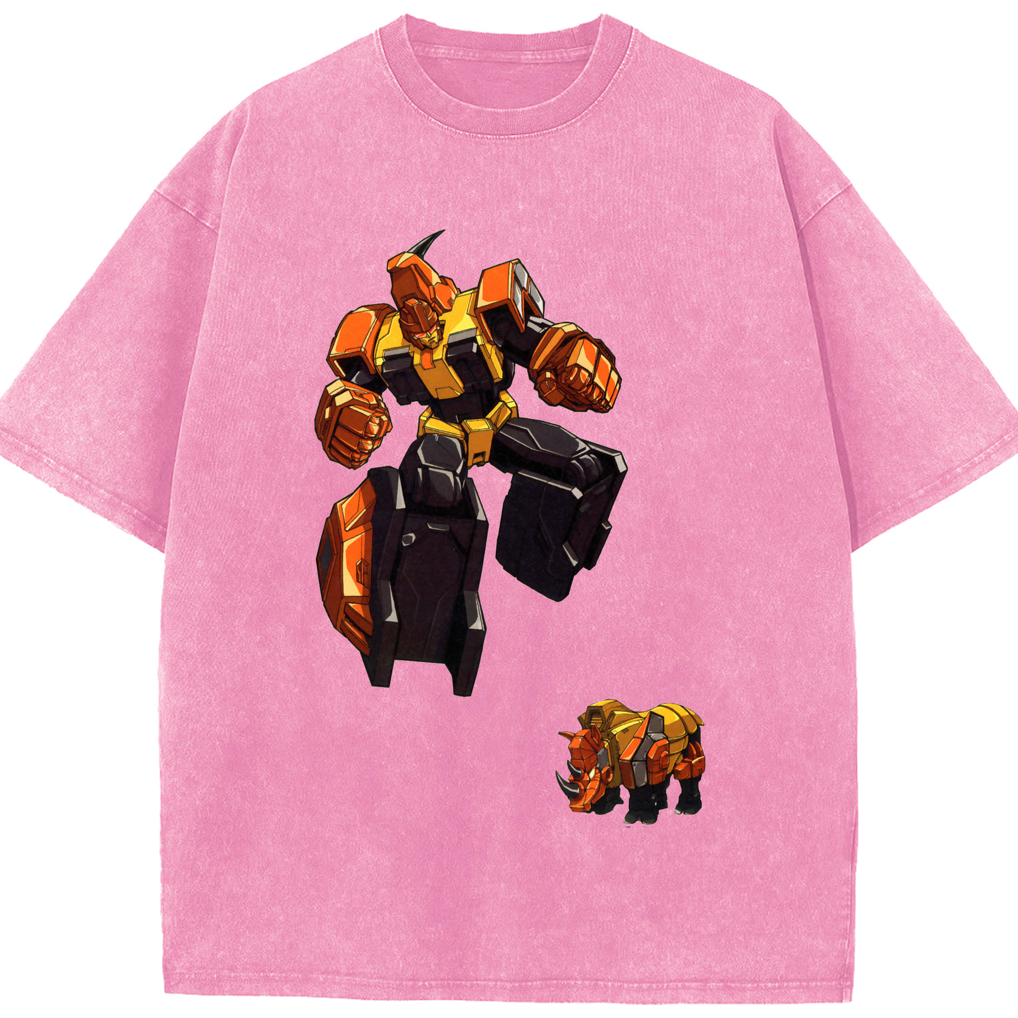 （画像用）  綿100% ヴィンテージ風 半袖Tシャツ（フロントプリント）